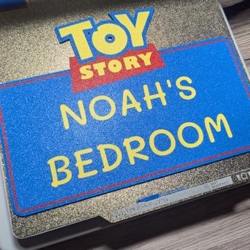 Peppa Pig & Toy Story Personalised Bedroom Signs for Kids Room Decor - Customisable Name Plaques for Child's Room - Image 3