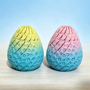 3D Printed Fidget Strawberry - Unique Design for Stress Relief & Focus - Compact & Portable - Perfect Gift for Adults - Quirky & Playful Accessory
