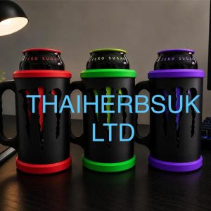 PERSONALISE YOUR Can Holder in Vibrant Colours for Energy Drink Enthusiasts 3D Printed