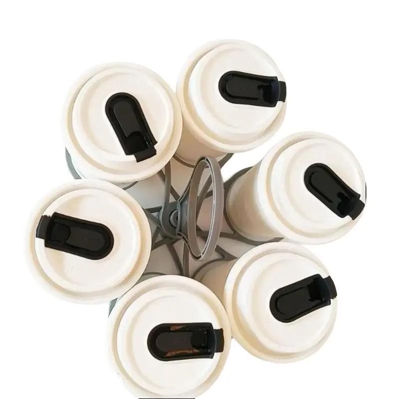 Multi Cup Holder - Versatile Drink Stand with Multiple Slots for Easy Organization and Storage - Image 5