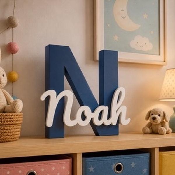 Personalised Name Ornament for Bedroom Streaming Decorative Sign for Home Decor