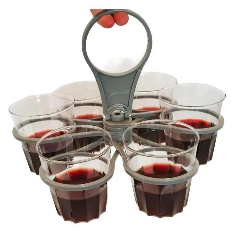Multi Cup Holder - Versatile Drink Stand with Multiple Slots for Easy Organization and Storage - Image 4