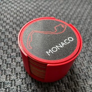 24 x F1 Track Cup Coasters Design Tableware Set for Fans