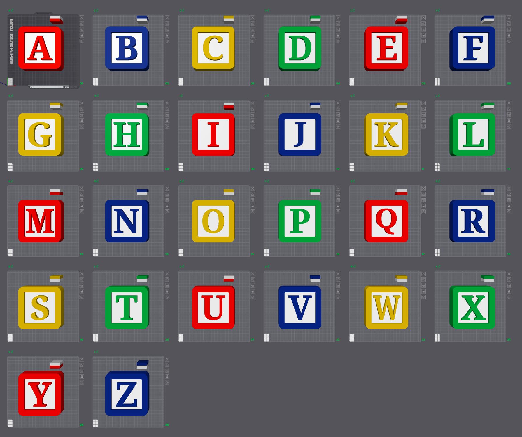 Toy Story-Inspired Alphabet Blocks Name Sign - Image 4