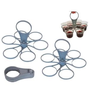 Multi Cup Holder - Versatile Drink Stand with Multiple Slots for Easy Organization and Storage