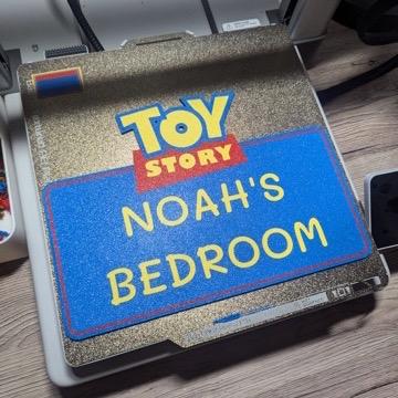 Peppa Pig & Toy Story Personalised Bedroom Signs for Kids Room Decor - Customisable Name Plaques for Child's Room - Image 2